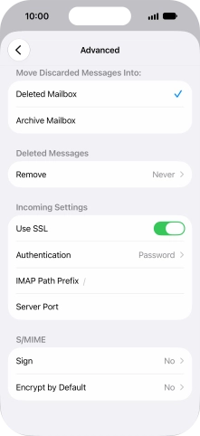 Press Authentication.