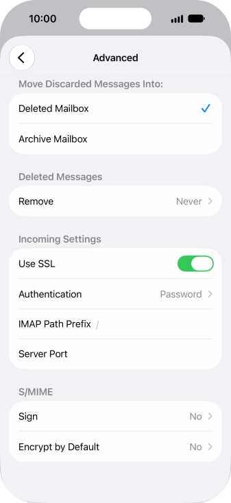 Press Authentication.