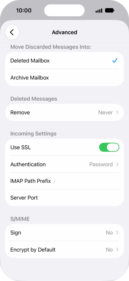 Press Authentication.