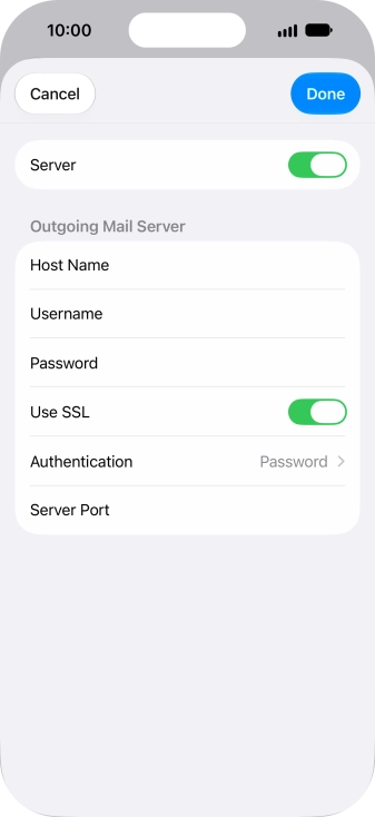Press Authentication.