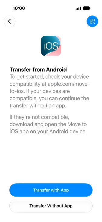 To transfer content from an Android phone using the 