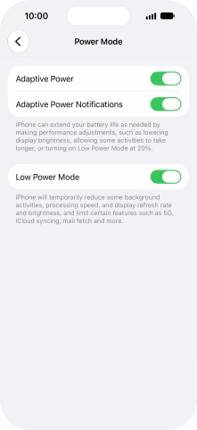 Slide your finger upwards starting from the bottom of the screen to return to the home screen.