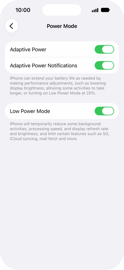 Slide your finger upwards starting from the bottom of the screen to return to the home screen.