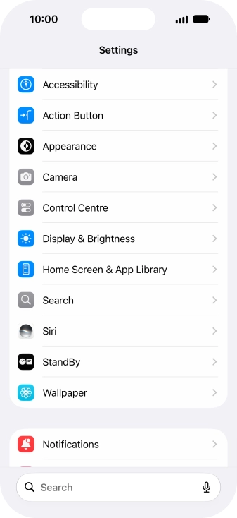 Press Home Screen & App Library.