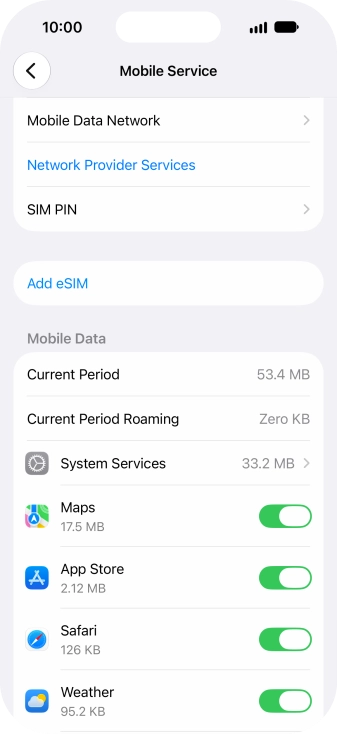 Press SIM PIN.