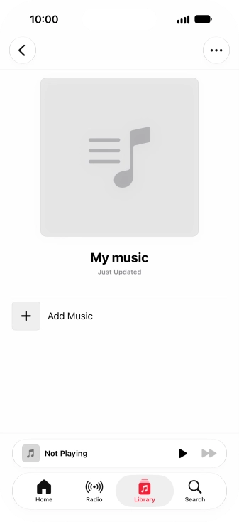 Press Add Music.
