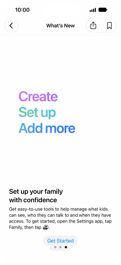 Slide your finger upwards starting from the bottom of the screen to return to the home screen.