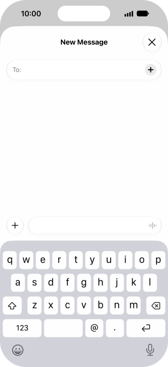 Press the add icon.