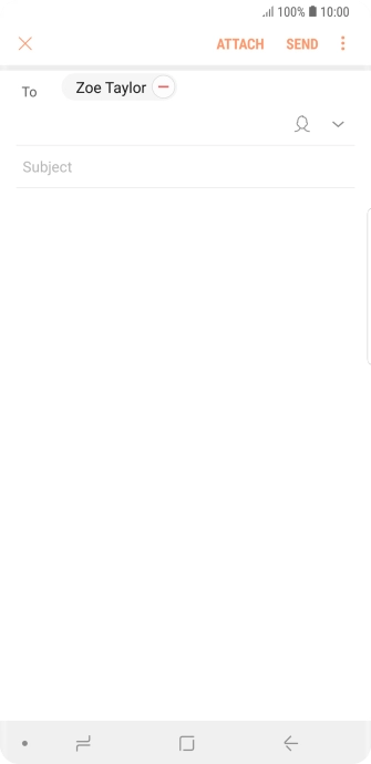 Press Subject and key in the required subject. Press Subject and key in the required subject.