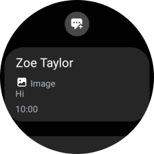 Press the required picture message. Press the required picture message.