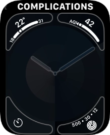 Press the Digital Crown twice to return to the home screen.