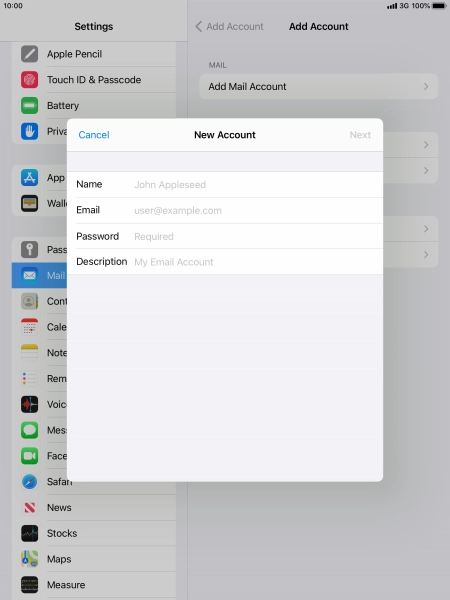 Press Name and key in the required sender name. Press Name and key in the required sender name.