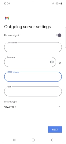Press the field below 