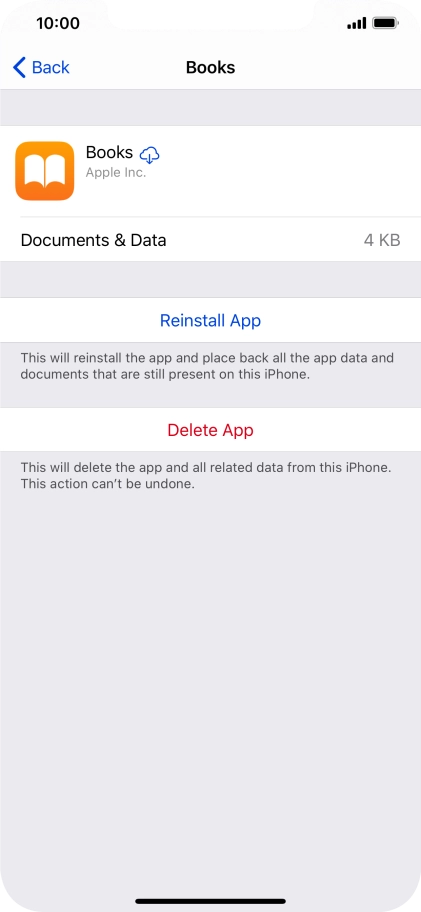 Slide your finger upwards starting from the bottom of the screen to return to the home screen.
