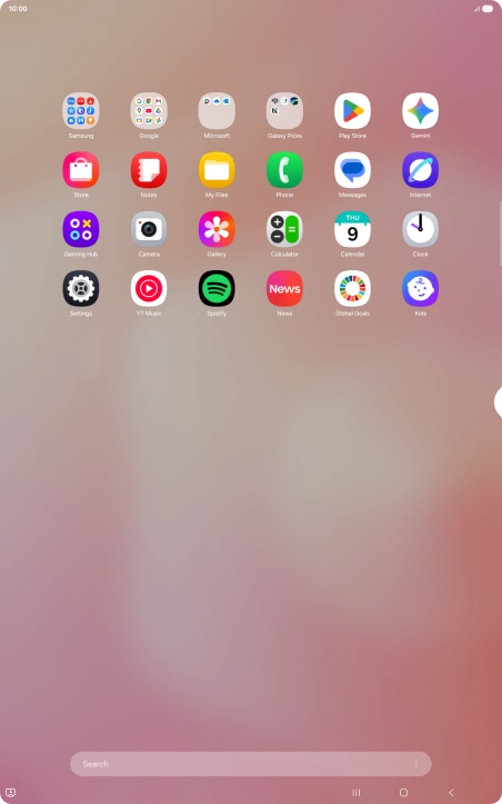 Press Gemini. If prompted, follow the instructions on the screen to turn on the function.