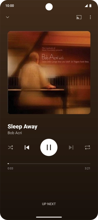 Press arrow right to go to the next audio file. Press arrow right to go to the next audio file.