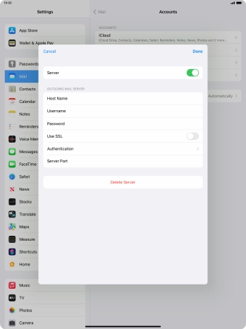 Press Authentication.
