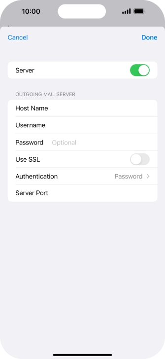 Press Authentication.