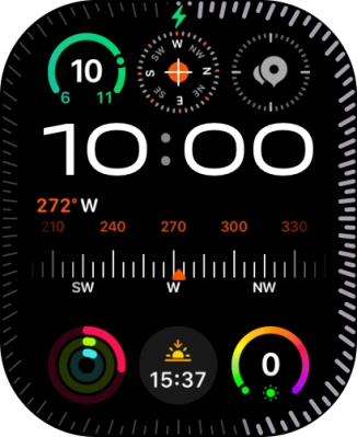 When the battery charging icon is displayed, the battery is charging.