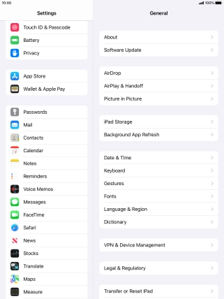 Press Touch ID & Passcode.