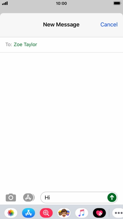 Press the picture icon.