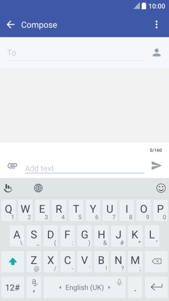 Open a new note, message or email message to bring up the keypad and your phone is ready for text input.