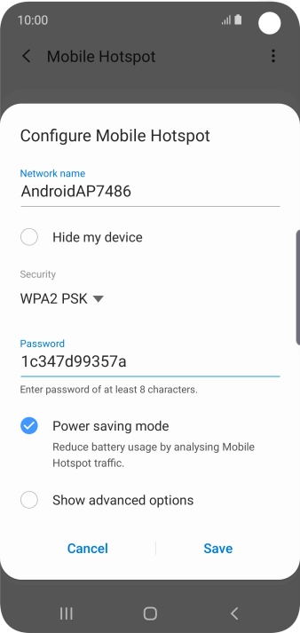 Press Save. Press Save.