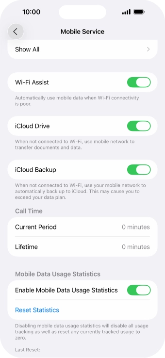 Press the indicator next to Press the indicator next to