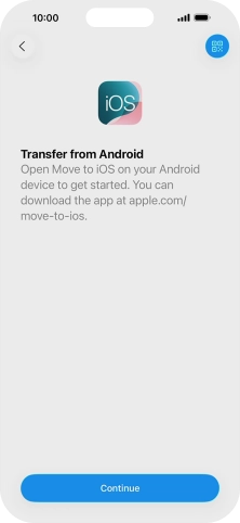 To transfer content to your phone, you need to install the app To transfer content to your phone, you need to install the app