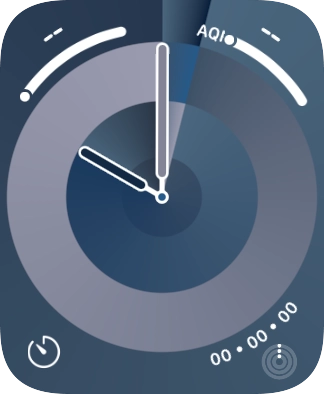 Press the Digital Crown.