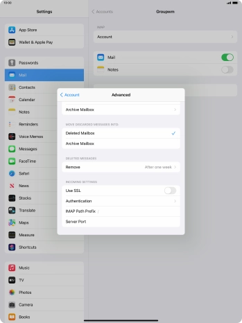 Press Authentication.