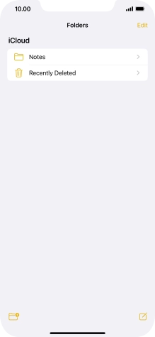 Slide your finger upwards starting from the bottom of the screen to return to the home screen.