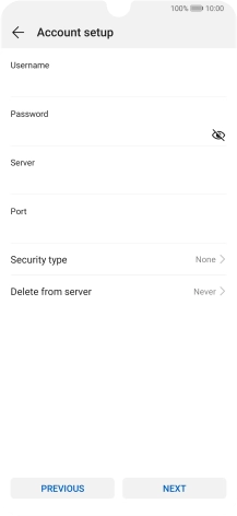 Press the field below 