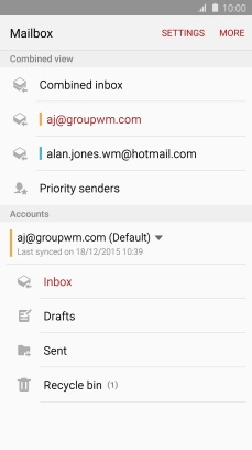 Press Inbox. Press Inbox.