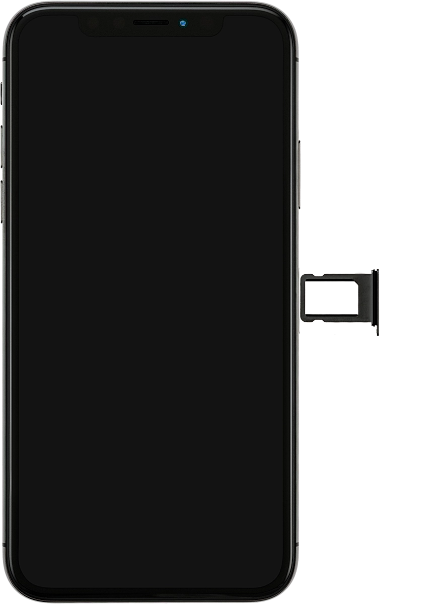 Turn your SIM so the angled corner of the SIM matches the angled corner of the SIM holder.