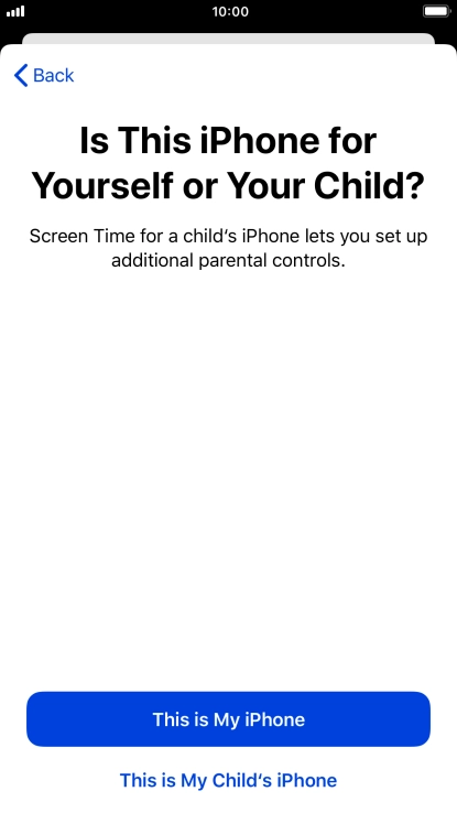Press This is My iPhone.