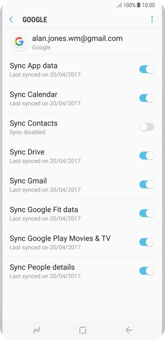 Press the indicator next to Press the indicator next to