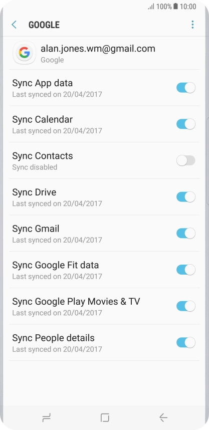 Press the indicator next to Press the indicator next to