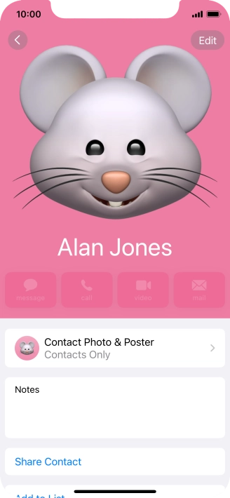 Slide your finger upwards starting from the bottom of the screen to return to the home screen.