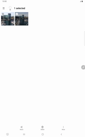 Press the field above 