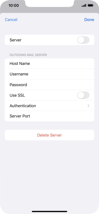 Press Authentication.