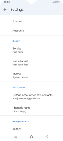 Press Import. Press Import.