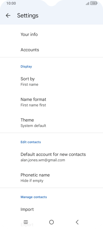 Press Import. Press Import.