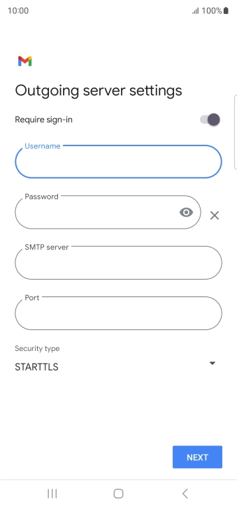Press the field below Press the field below