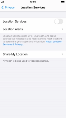 Press the indicator next to Press the indicator next to