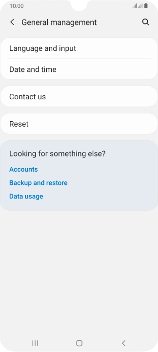 Press Date and time.