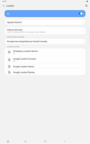 Press App permissions.