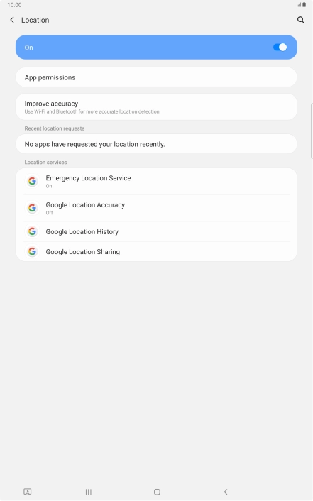 Press App permissions.