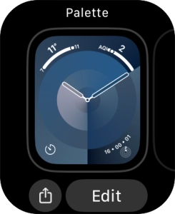 Slide your finger left on the screen. Slide your finger left on the screen.