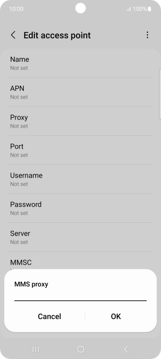Key in 10.202.002.060 and press OK.